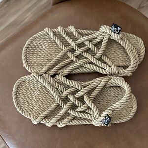 Nomadic State of Mind JC Camel Tan Rope Sandals